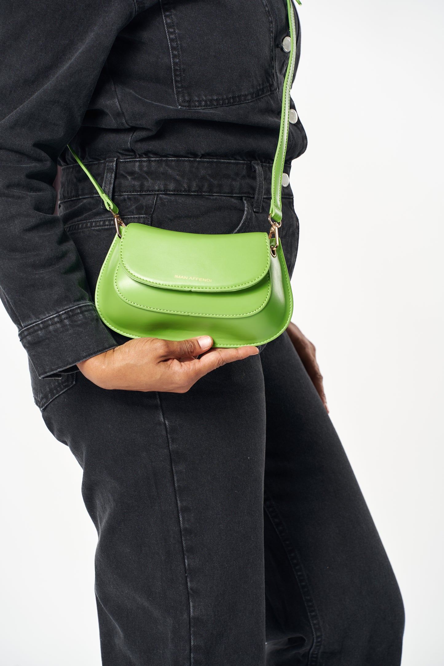 Liya Messenger Bag - Green