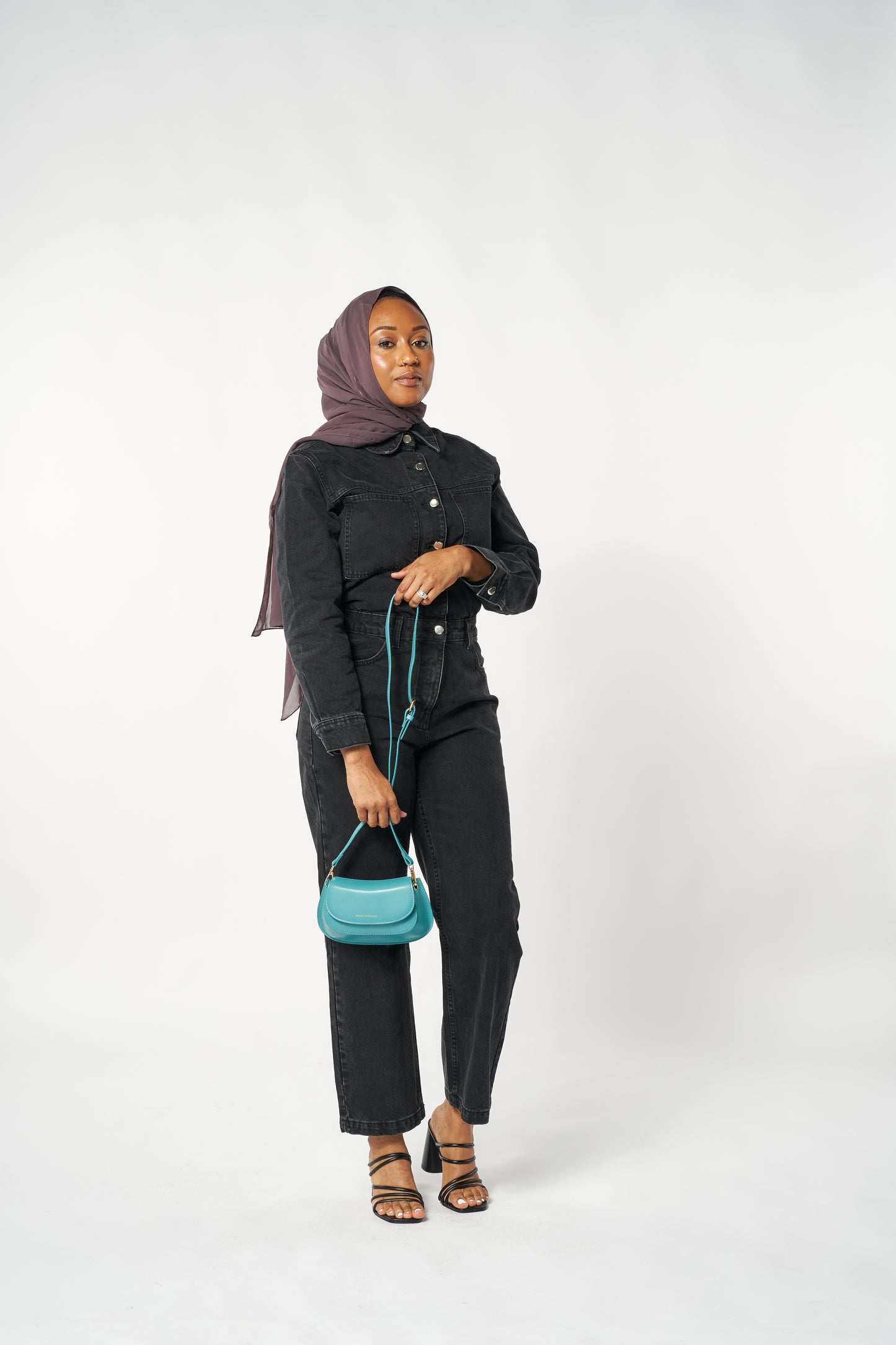 Liya Messenger Bag - Blue