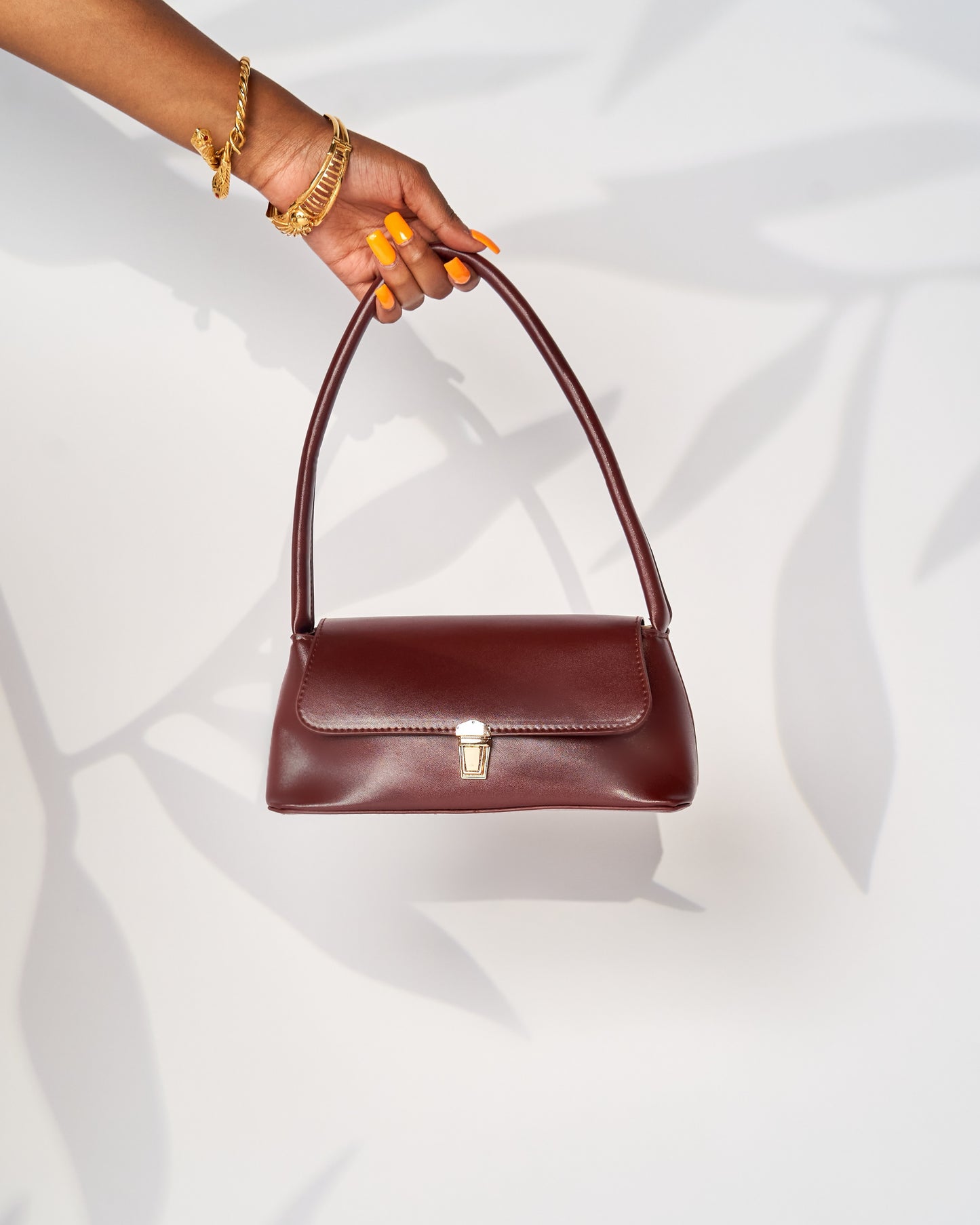 Yara Shoulder Bag - Burgundy