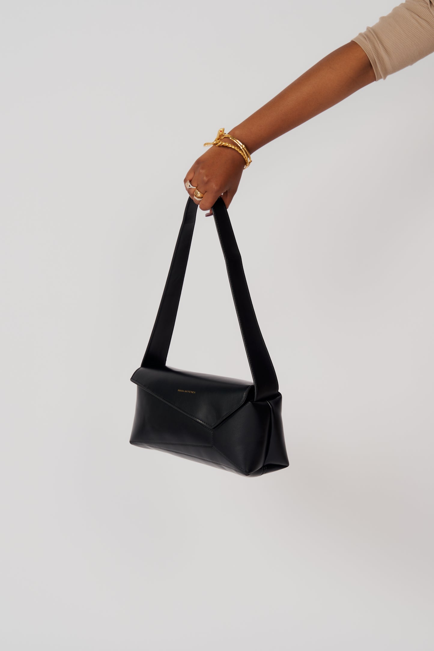 Aidah Shoulder Bag - Black