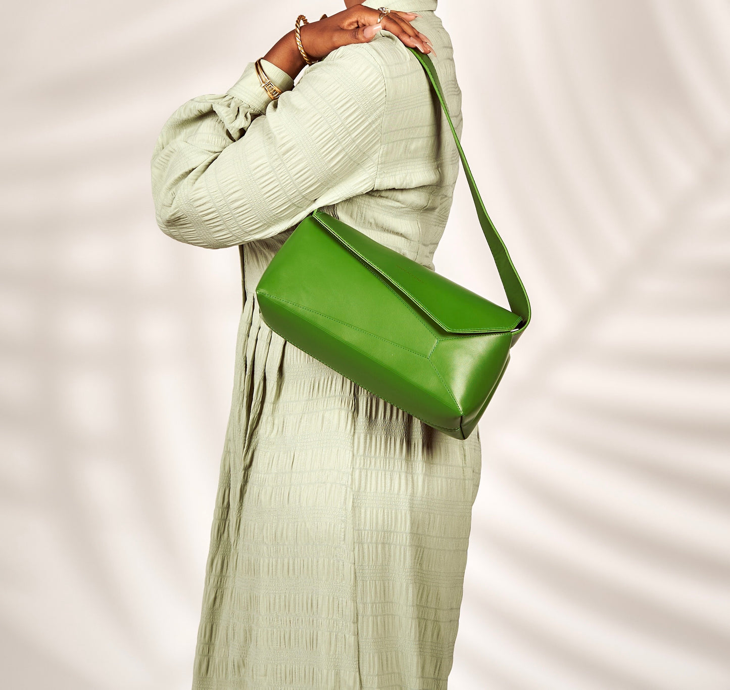 Aidah Shoulder Bag - Green